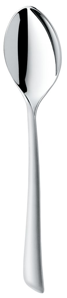 WMF Virginia Menülöffel 20,8 cm, Cromargan protect Edelstahl teilmattiert, kratzbeständig, spülmaschinengeeignet