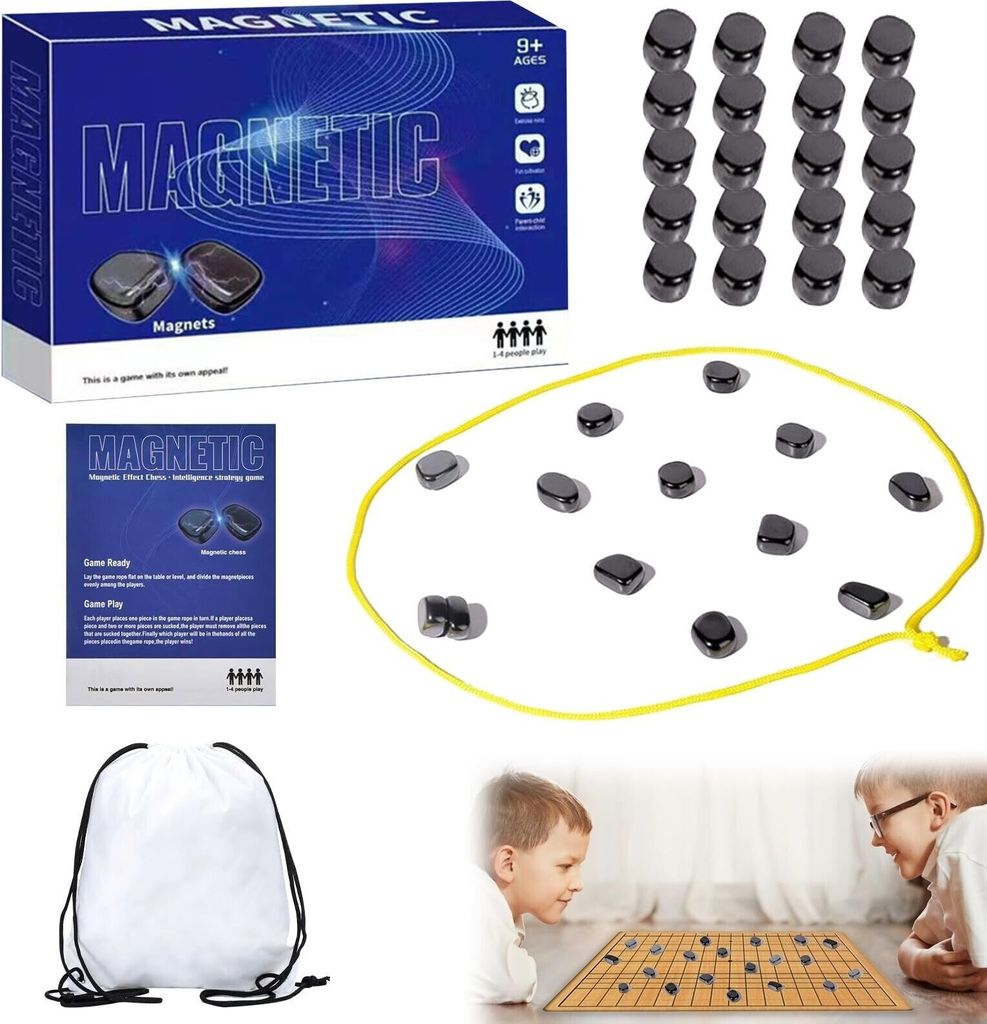 Magnetspiel, Magnetisches Schachspiel, Tragbares Produktbild 