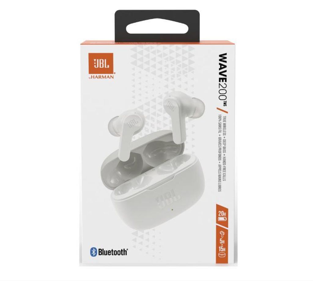 JBL Wave 200TWS witte in-ear-koptelefoon Productafbeelding 