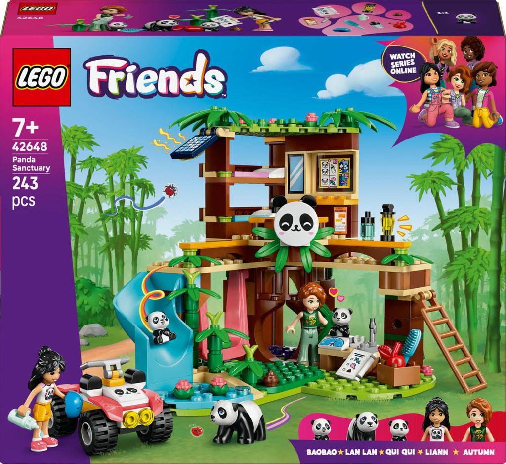 LEGO Friends Cura degli animali al rifugio per panda 42648 Immagine del prodotto 