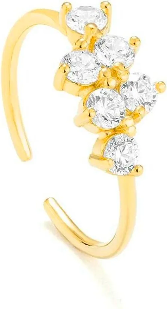 Radiant RY000006 17 Anello Gold e Zirconi - Gioiello Trendy Donna