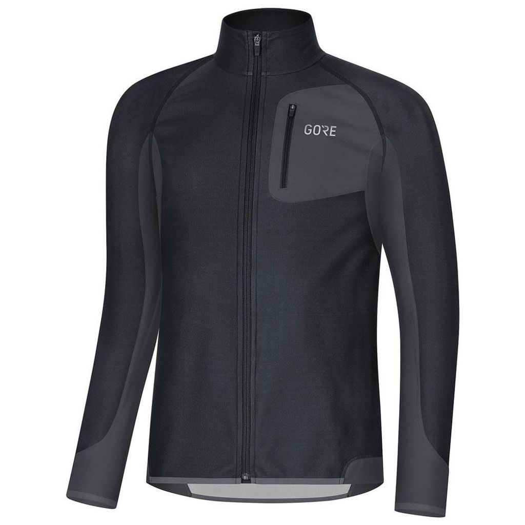 GORE Winddichte Fahrradjacke - R3 PARTIAL GWS - Schwarz M