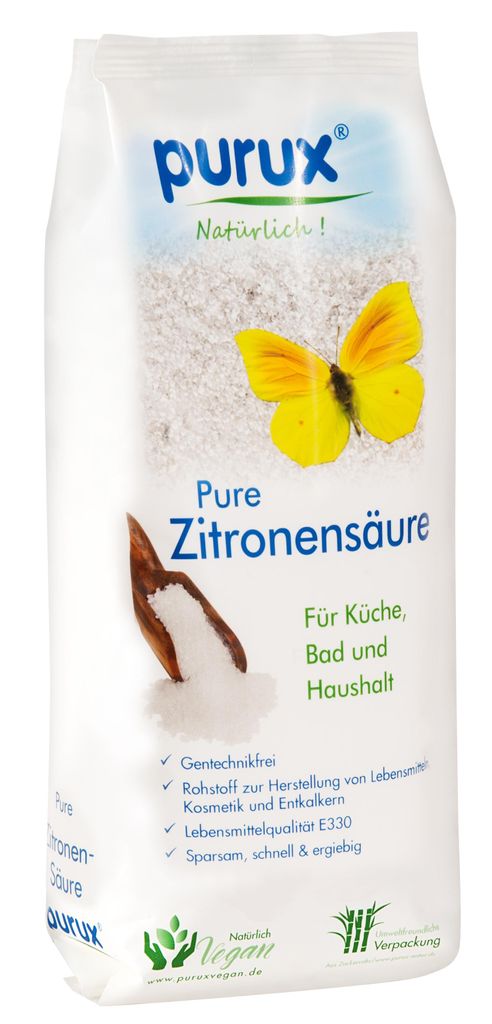Zitronensäure 5kg Lebensmittelqualität, gentechnik frei Produktbild 