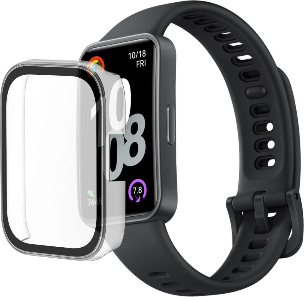 Hülle für Huawei Band 10/Band 9/Band 8 - Transparent Produktbild 