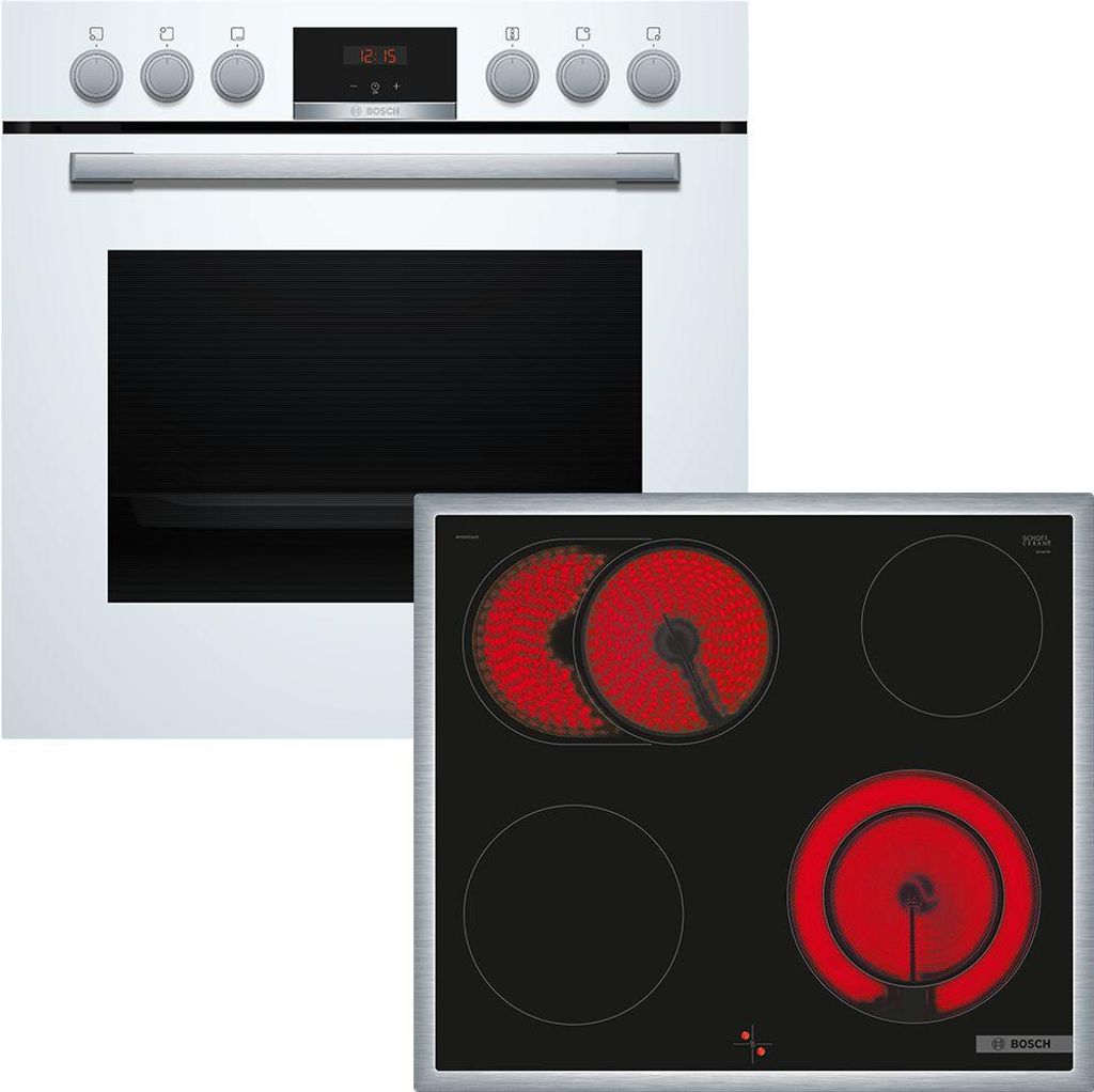 Bosch HND411LW63 Herdset 71L LED-Display Autostart Produktbild 