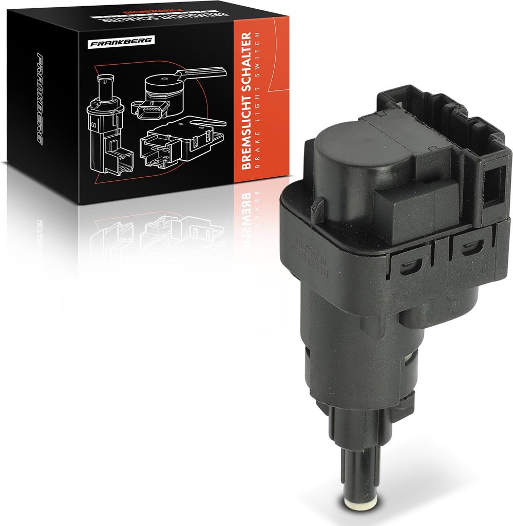 Frankberg 1x Bremslichtschalter für VW Golf IV V Polo Bora Touran Audi A3 8P TT Seat Skoda