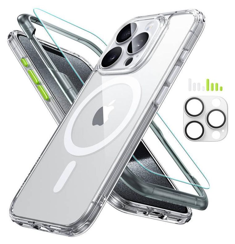 ESR Classic Hybrid Case für iPhone 15 Pro Max (transparent) Produktbild 