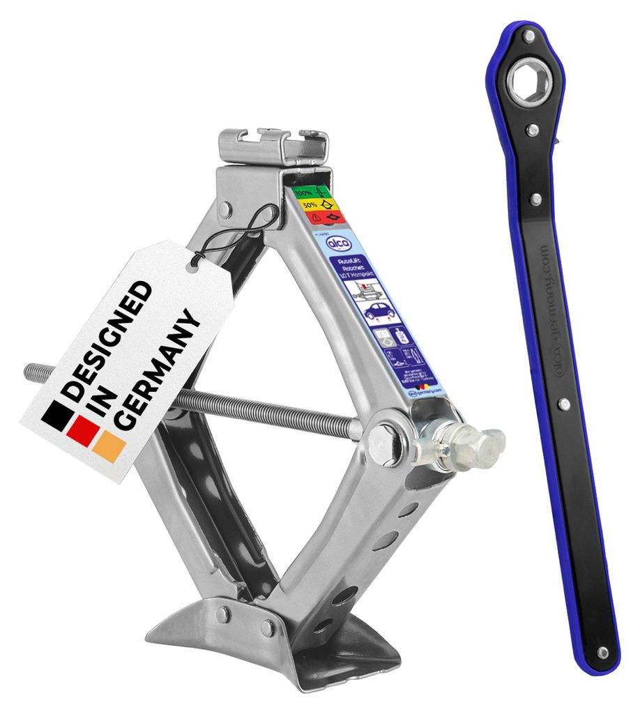 Hydraulický zvedák alca®, nosnost 1 tuna, zdvih 100-350 mm, Obrázek produktu 