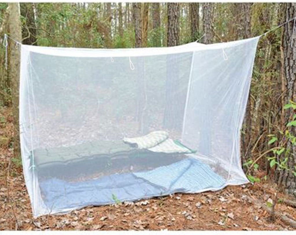 SEKEY Moskitonetz Bett für Doppelbett und Einzelbett – 220x100x200 cm Großes Mückennetz für Reise und Zuhause, Feinmaschiges Fliegennetz mit ...