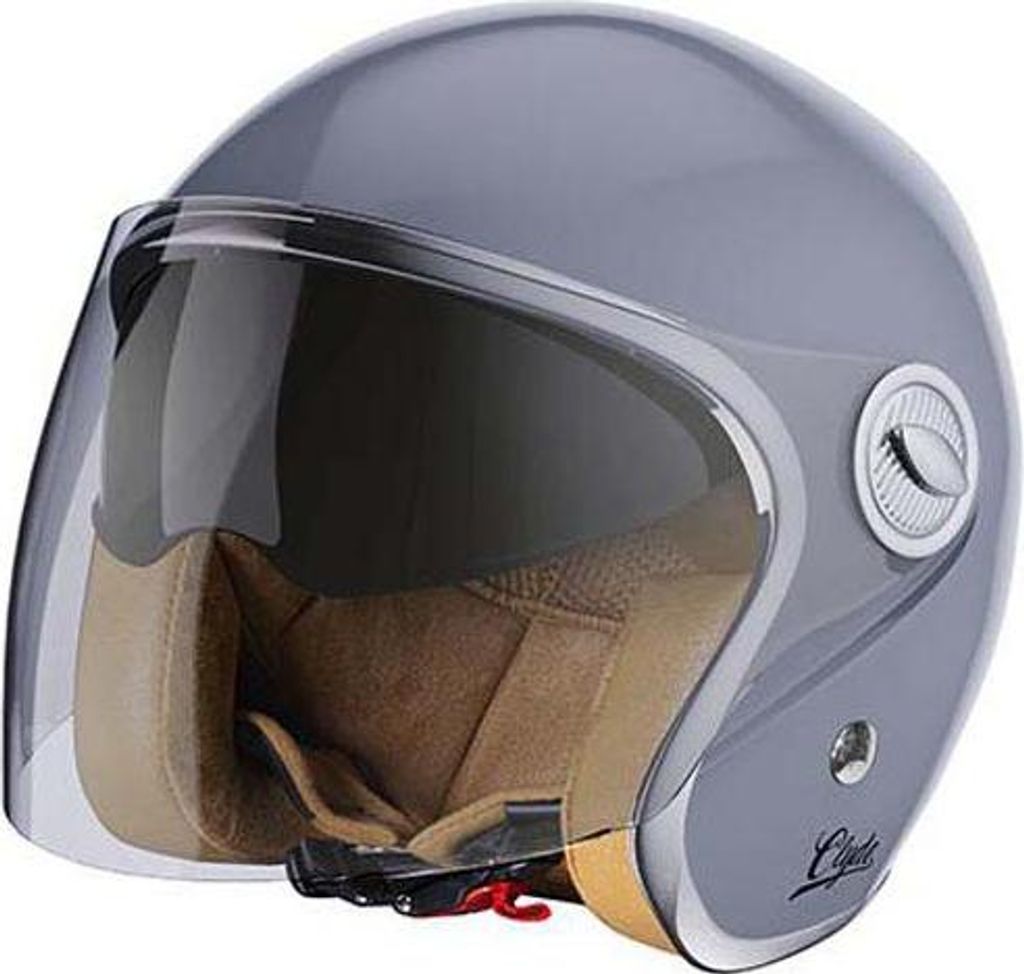 Stormer Clyde Jethelm Grau XS Grau XS