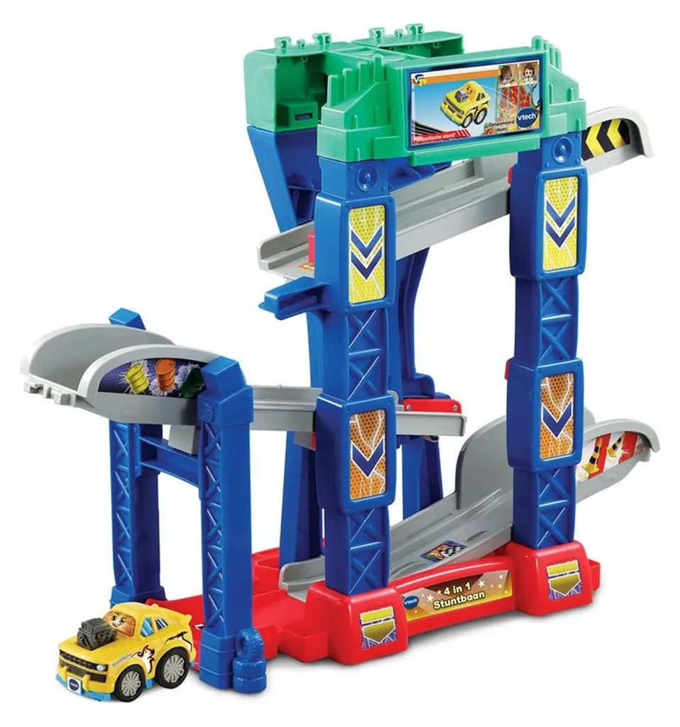 Vtech Toet Toet Pro Piste de Cascade 4-en-1 Circuit Bolides de Course