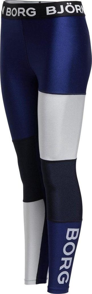 Björn Borg - Damen - Blockierte Cenda-Strumpfhosen - Blau/Bunt - Gr. 36