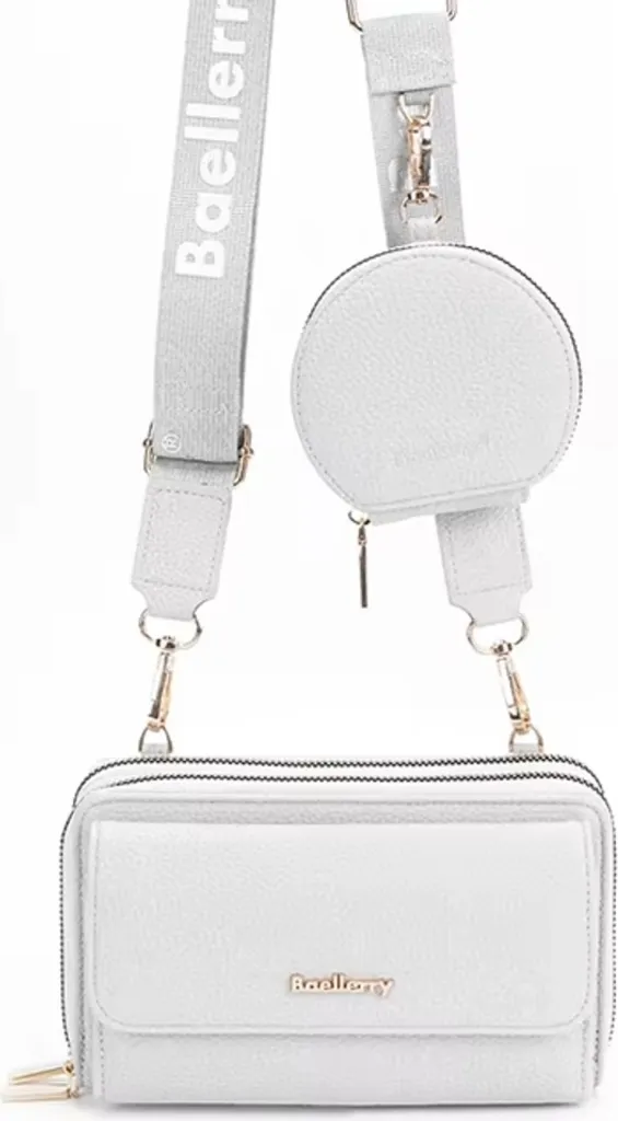 Petit Sac Banane Femme Gris en Cuir Synthétique - Modèle Desilia Chic