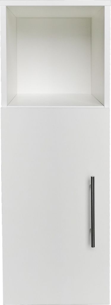 Flurschrank - Nachttisch - 90 cm hoch - weiß
