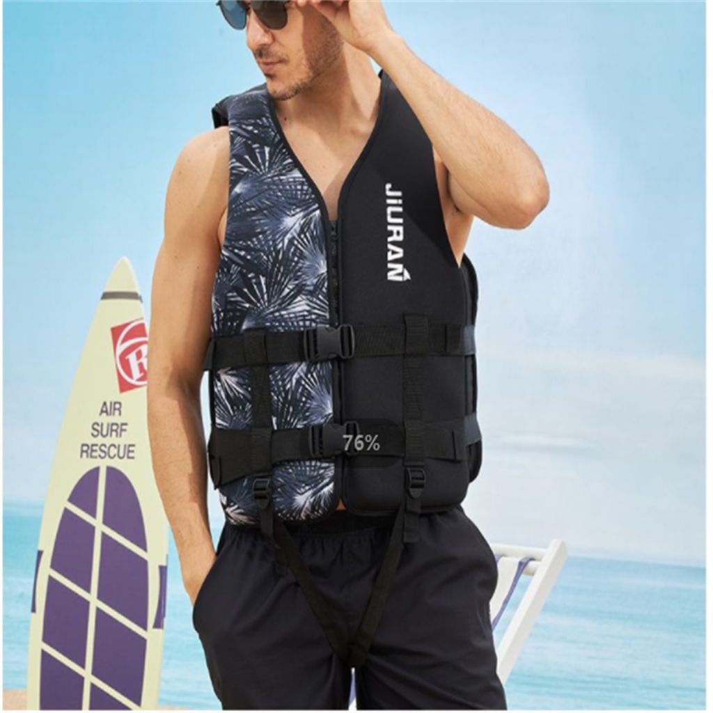 Schwimmweste Für Erwachsene - 7,5kg Auftrieb Verstellbar Für Kajak & Angeln