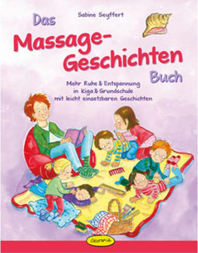 Livre de massage illustré pour enfants de 3 à 8 ans : Guide d'éveil bien-être