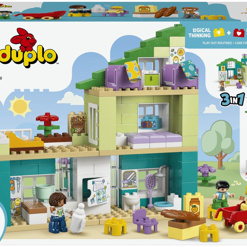 LEGO LEGO DUPLO TOWN 3w1 10470 Nowoczesny dom rodzinny Immagine del prodotto 