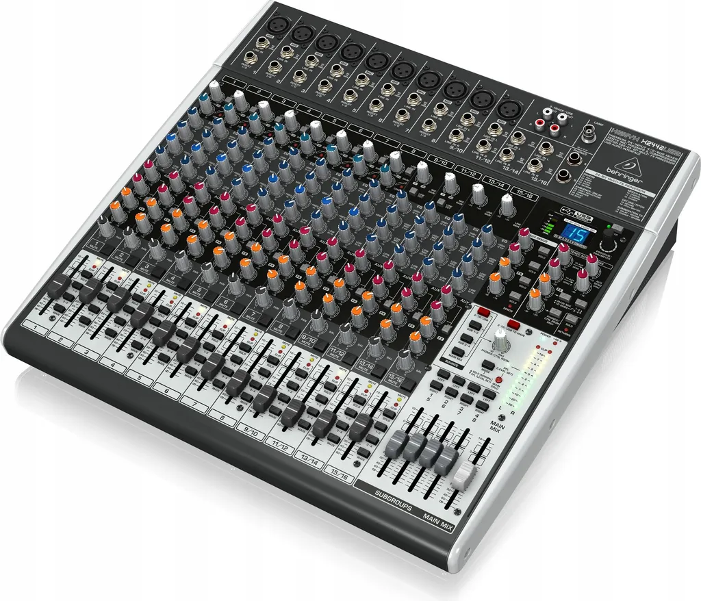 Table de mixage analogique 16 pistes Behringer X2442 USB multi-usage 16236