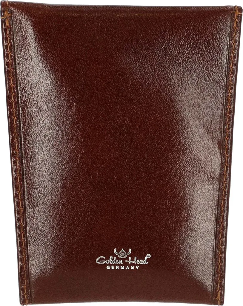 Custodia Chiavi RFID Golden Head Colorado - Pelle Marrone Anti-Graffio - 8