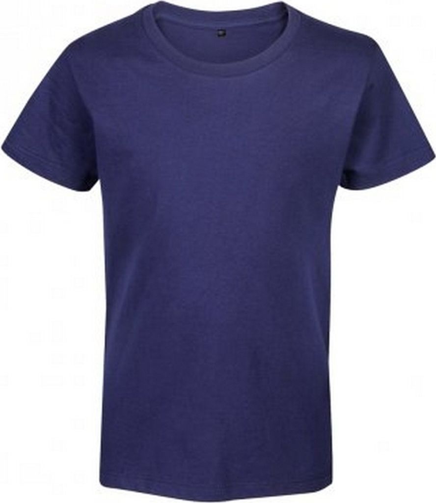 RTP Apparel Kinder T-Shirt Organik Kurzarm PC4145 (116) (Marineblau)