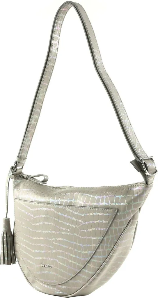 Sac Bandoulière Femme en Cuir Gris Shark PICARD Mermaid pour le Quotidien - 2