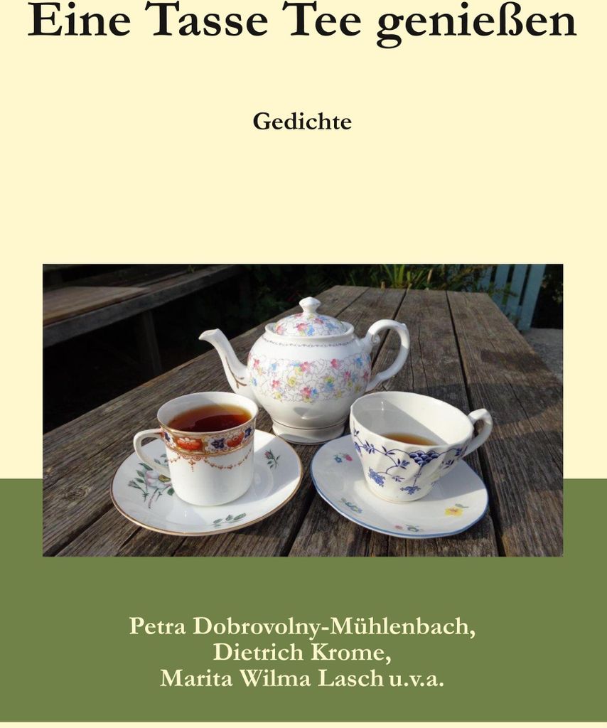 Eine Tasse Tee genießen