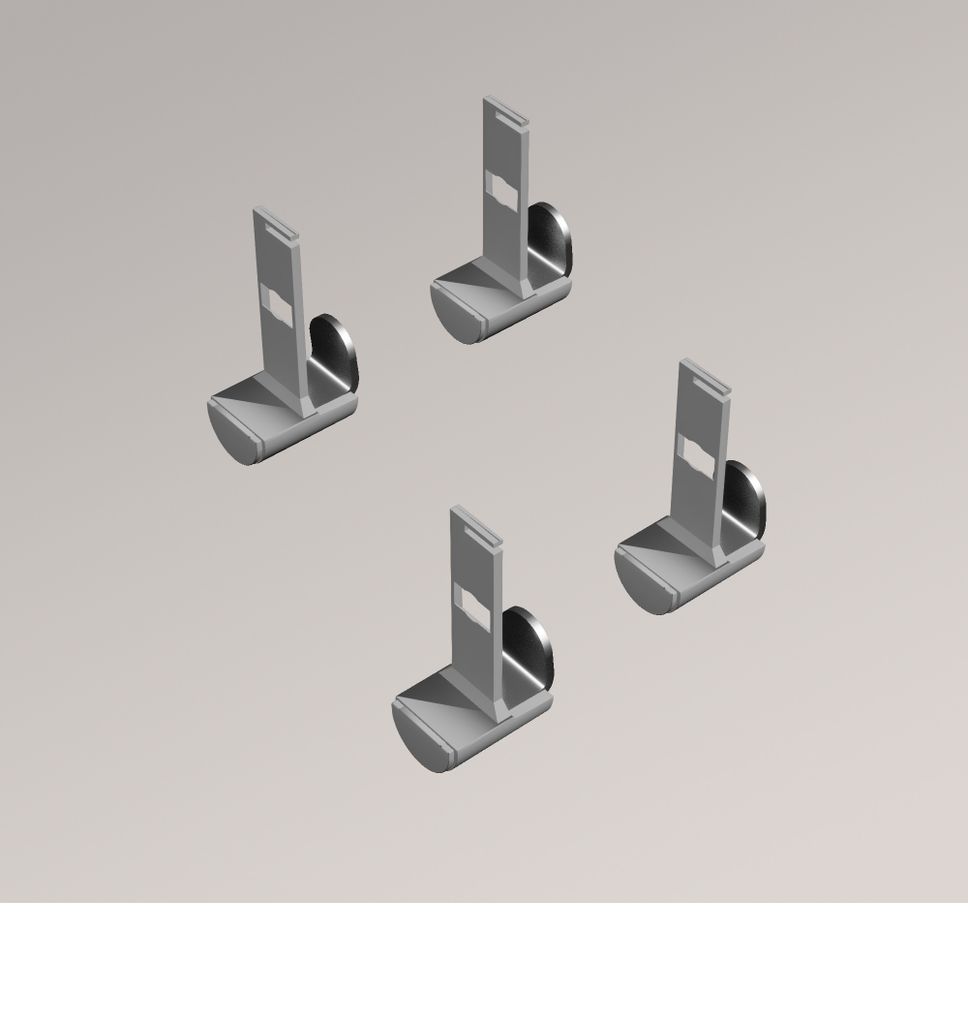 SET - Klemmträger Clip LYSEL HOME #1W