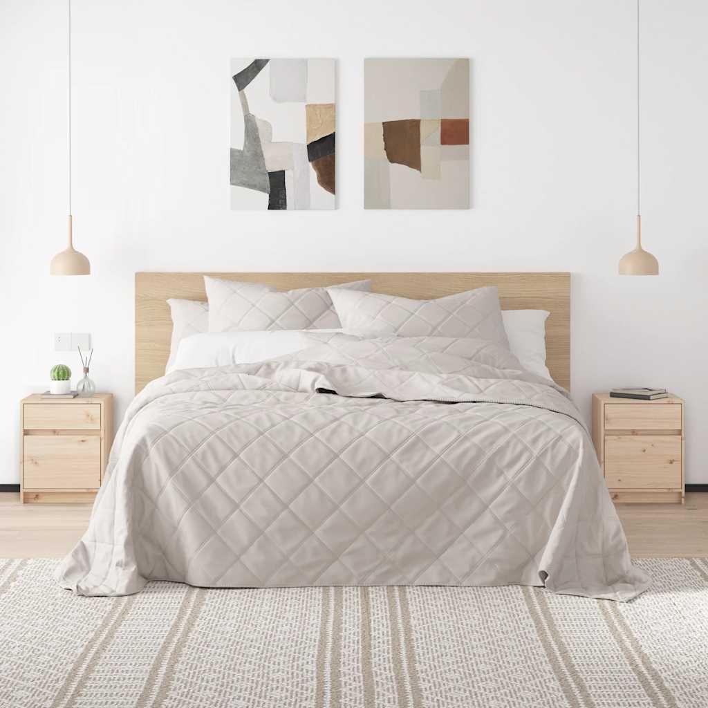 vidaXL Nachtschrank 40x31x50 cm Massivholz Kiefer Produktbild 