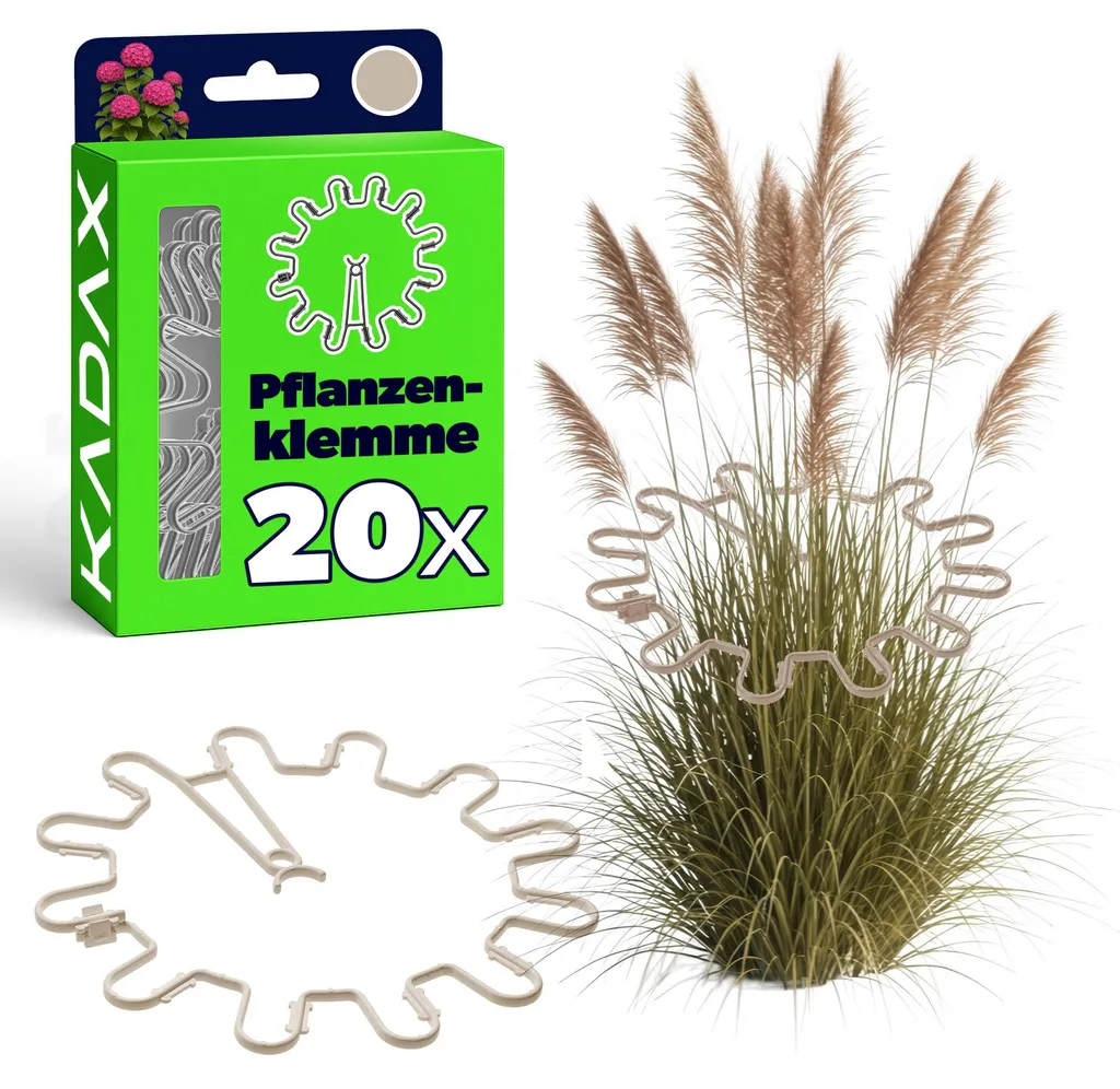 Soutien pour Plantes Vivaces Ø 21 cm - Lot de 20 Tuteurs Jardin Discrets