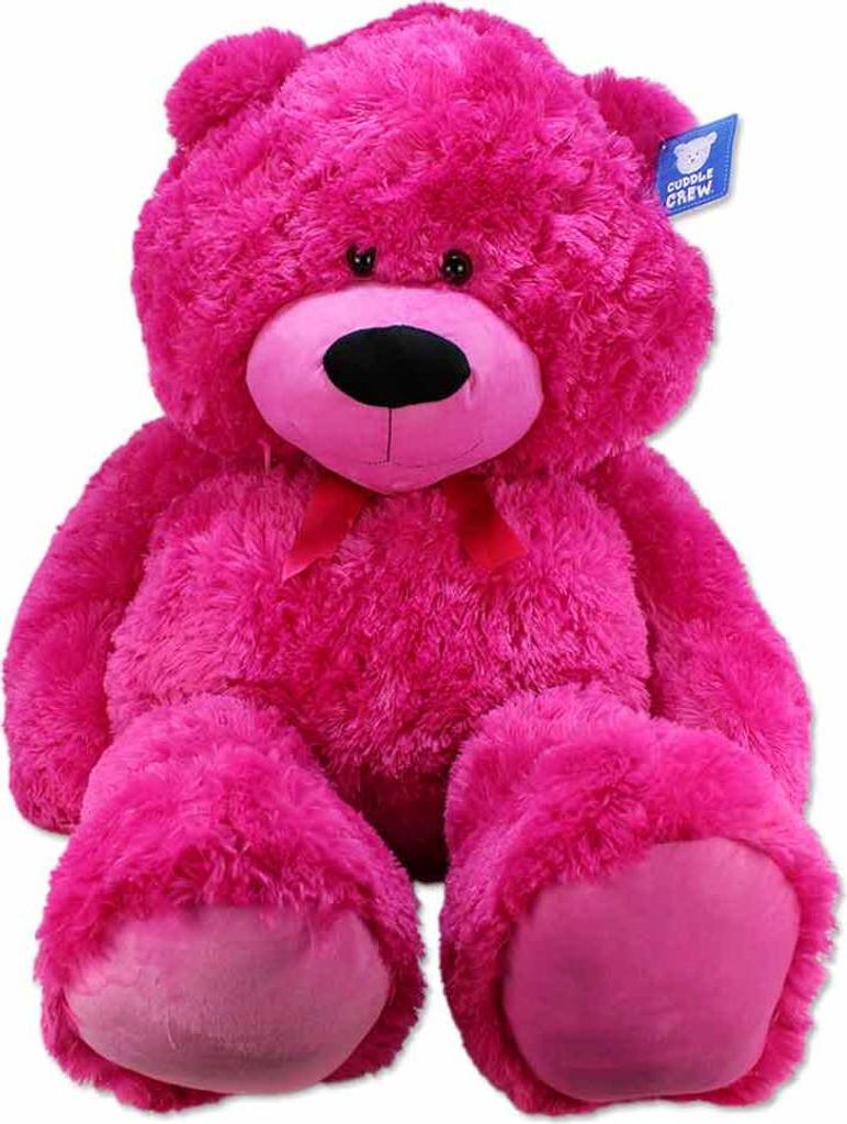 Riesen Teddybär Pink neon - ca. 130 cm
