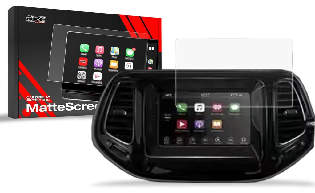Matte Autodisplayfolie für Jeep Compass 8,6" (2017-2021), Grizz Protector