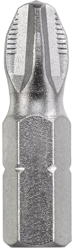 kwb 3 x Bits 25 mm PH 1 Industrial Steel 121001 (TQ 60 Stahl, ISO 1173, Antrieb C 6.3)