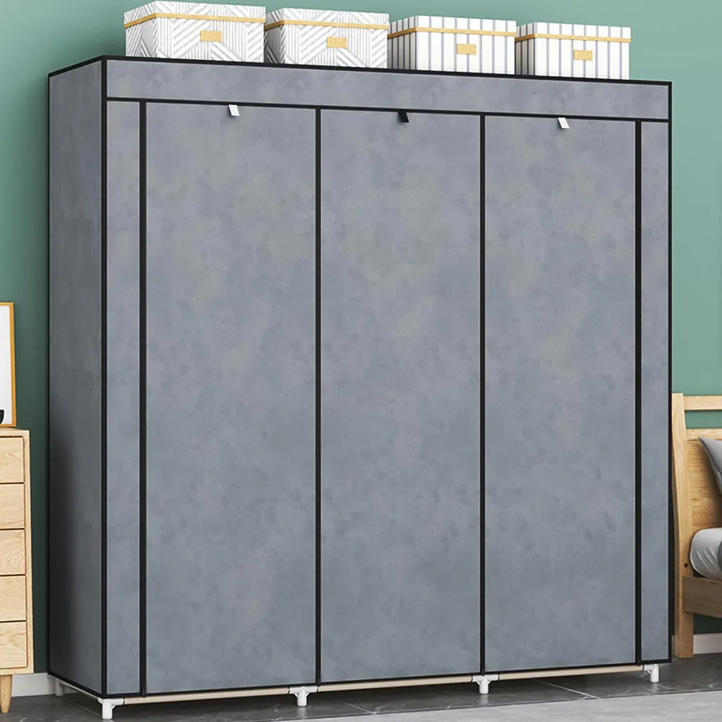 Armoire textile grande capacité avec étagères de rangement modulables - 8
