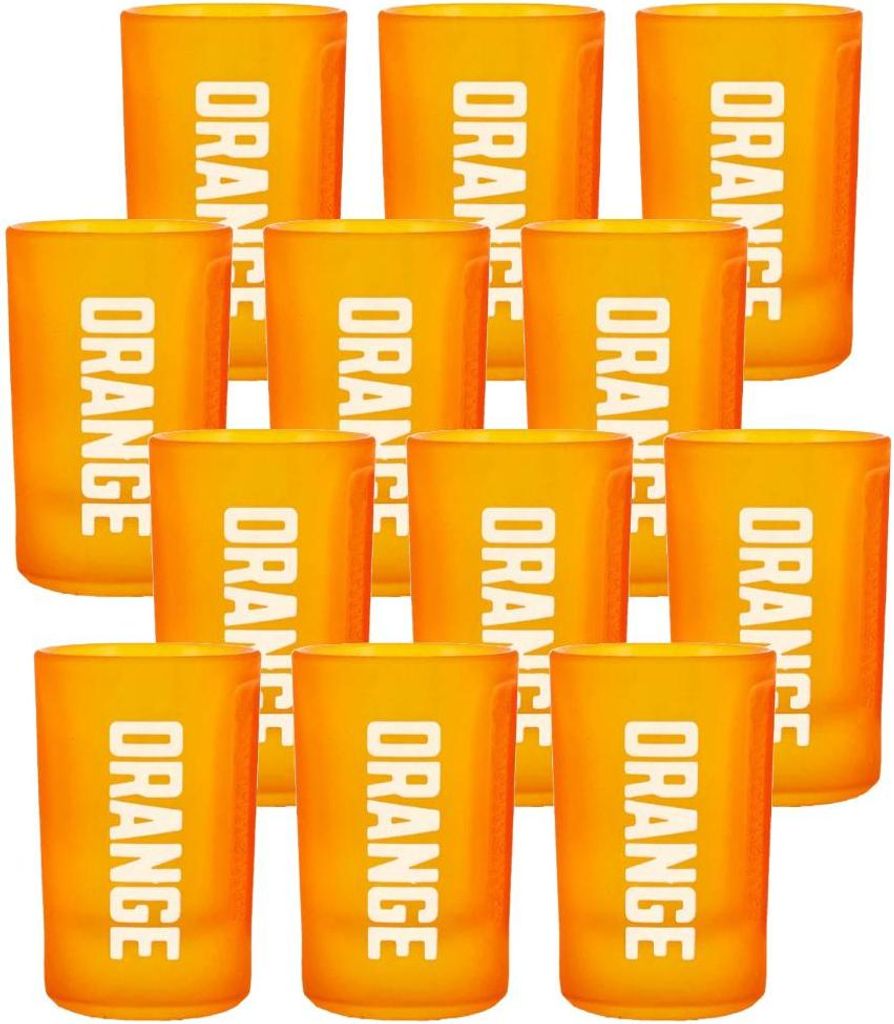 Jägermeister ORANGE Shotgläser – 12er Set – 2 cl geeicht Produktbild 