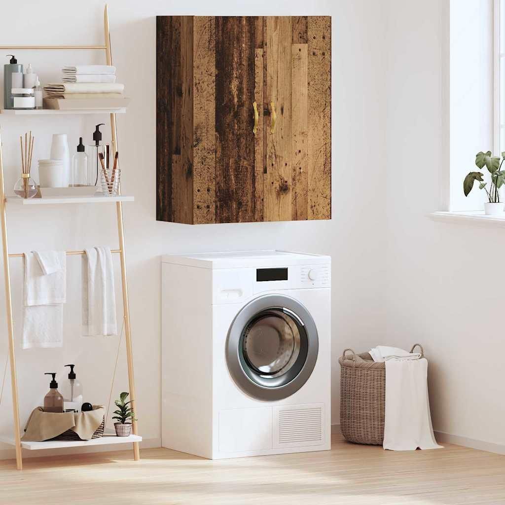 Eleganten-Stil Wandschrank Altholz 69.5 x 34 x 90 cm Holzwerkstoff Kommoden DE918416