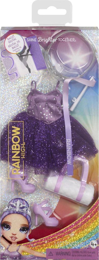 Rainbow High Fashion Pack: Balletvoorstelling, Productafbeelding 