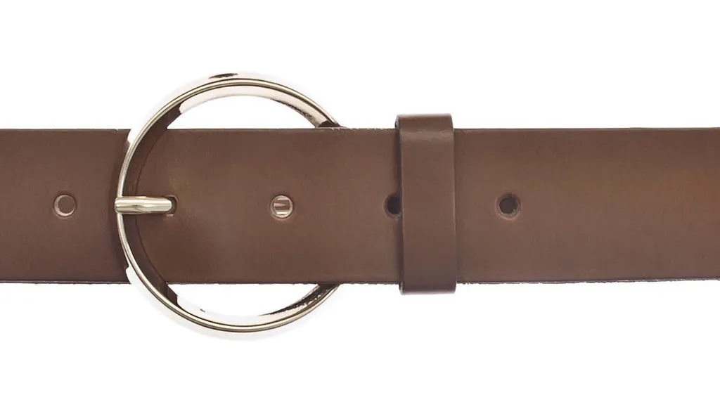Cintura Vanzetti Pelle 35mm Marrone Baileys W85 | Vera Pelle Tedesca