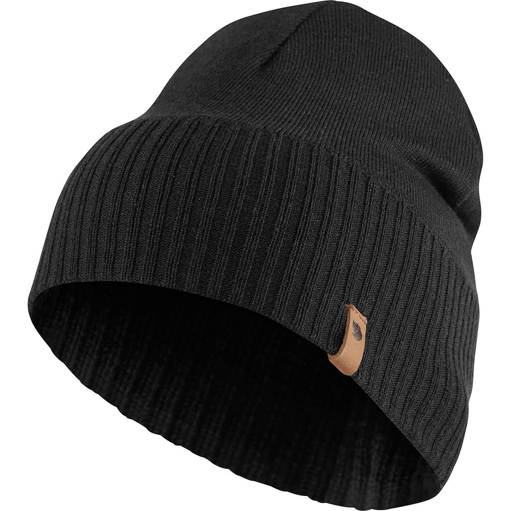 Fjällräven Merino Lite Hat Black Mütze