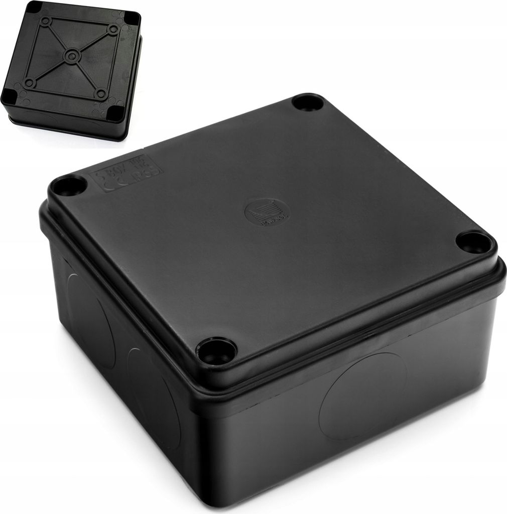 Pawbol | Scatola Di Installazione S-Box 116C - Nera - IP55 Immagine del prodotto 