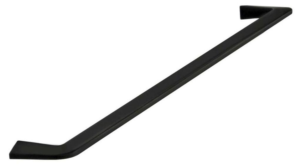 Möbelschrankgriff aus Zinklegierung, matt schwarz, 320 mm Produktbild 