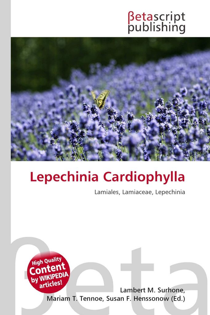 Lepechinia Cardiophylla