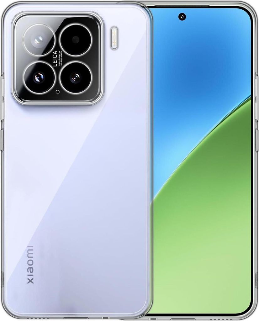 Schutzhülle für Xiaomi 15 Hülle Transparent Slim Cover Produktbild 