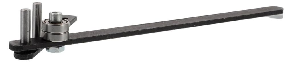 Manuelle Biegemaschine für Metallstangen aus Stahl, Kupfer und Flachstahl 2–7mm, kompakte tragbare Biegemaschine für Bewehrungsstahl und Rohre,...