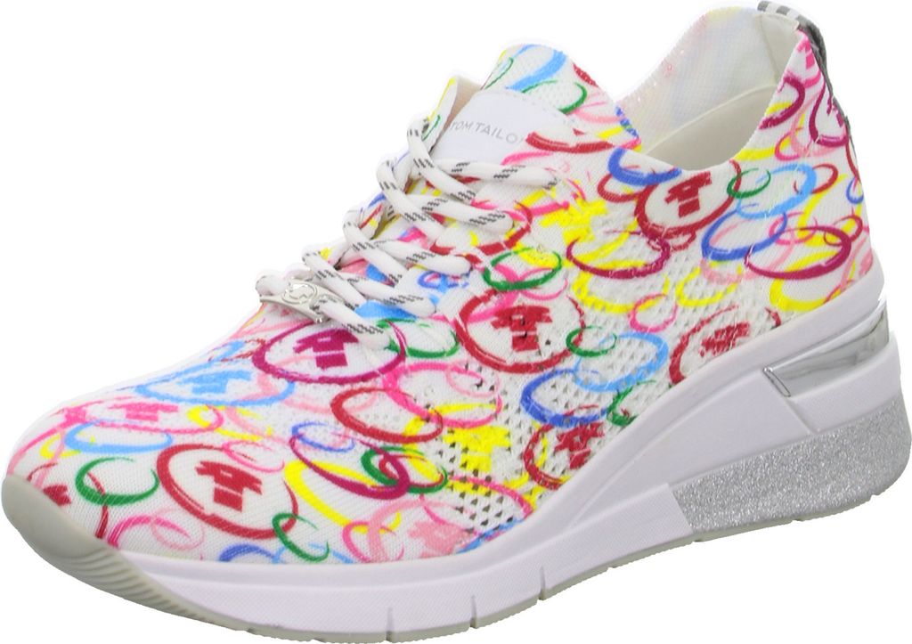Tom Tailor Damen Sneaker in Weiß, Größe 39