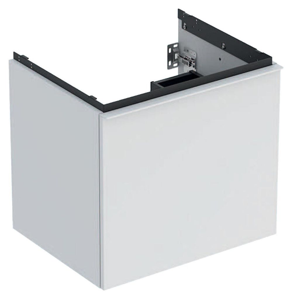 Geberit Acanto Unterschrank für Waschtisch, 1 Schublade und 1 Innenschublade, wandhängend, 592x541x475mm, 503.003.01.3