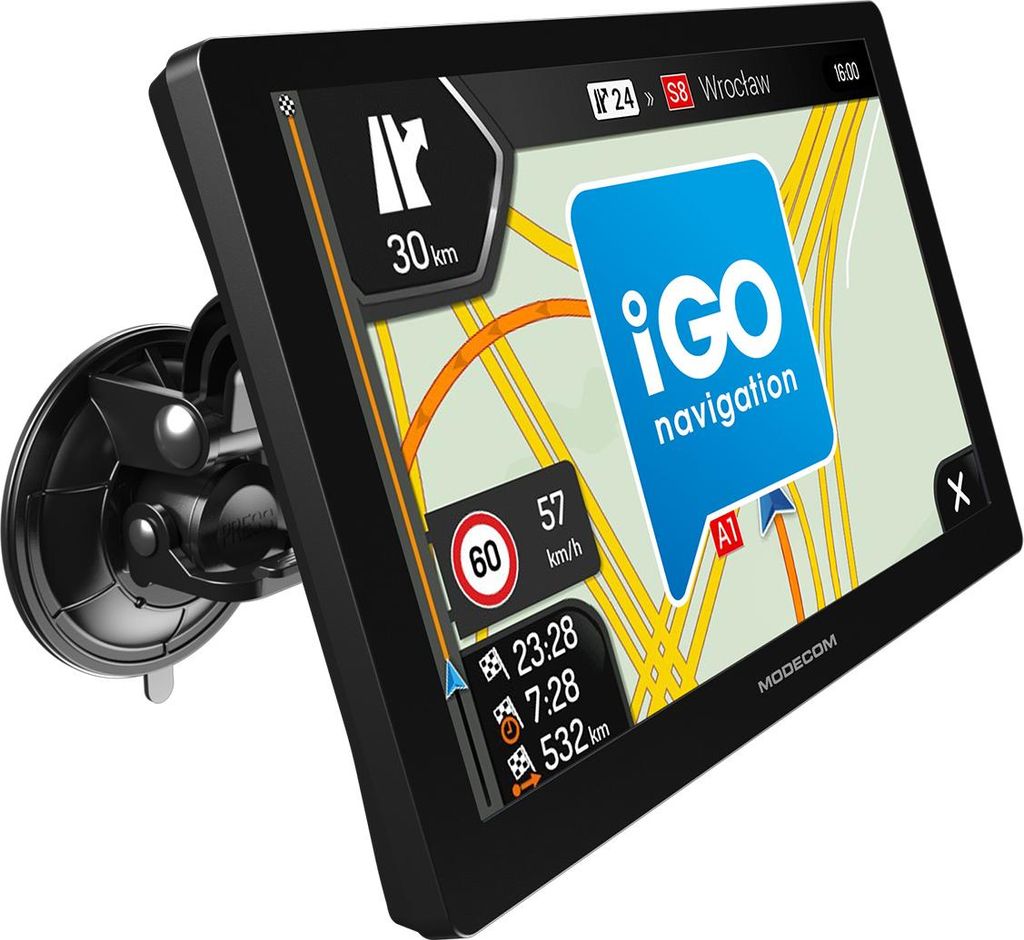 MODECOM FreeWAY CX 9.0 NAVIGATION FÜR PKW UND LKW iGO Navigation Truck (Europa, jährliches Update)