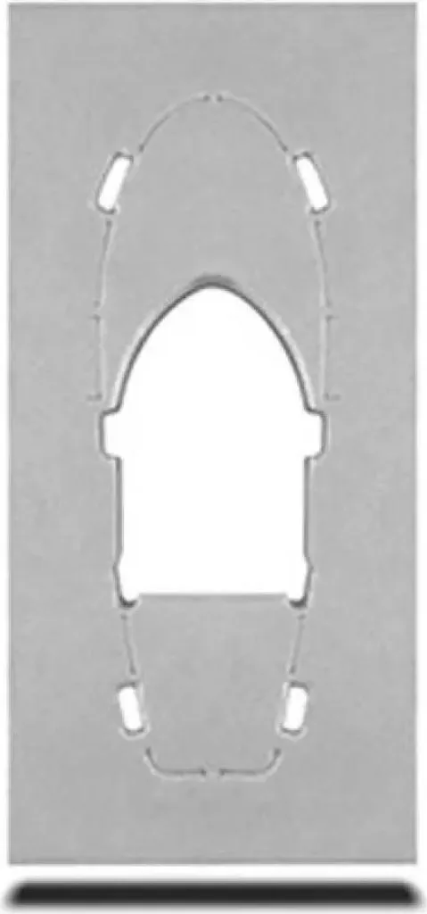 Supporto Garmin per Trasduttore Kayak Argento | Kit 010-12357-00
