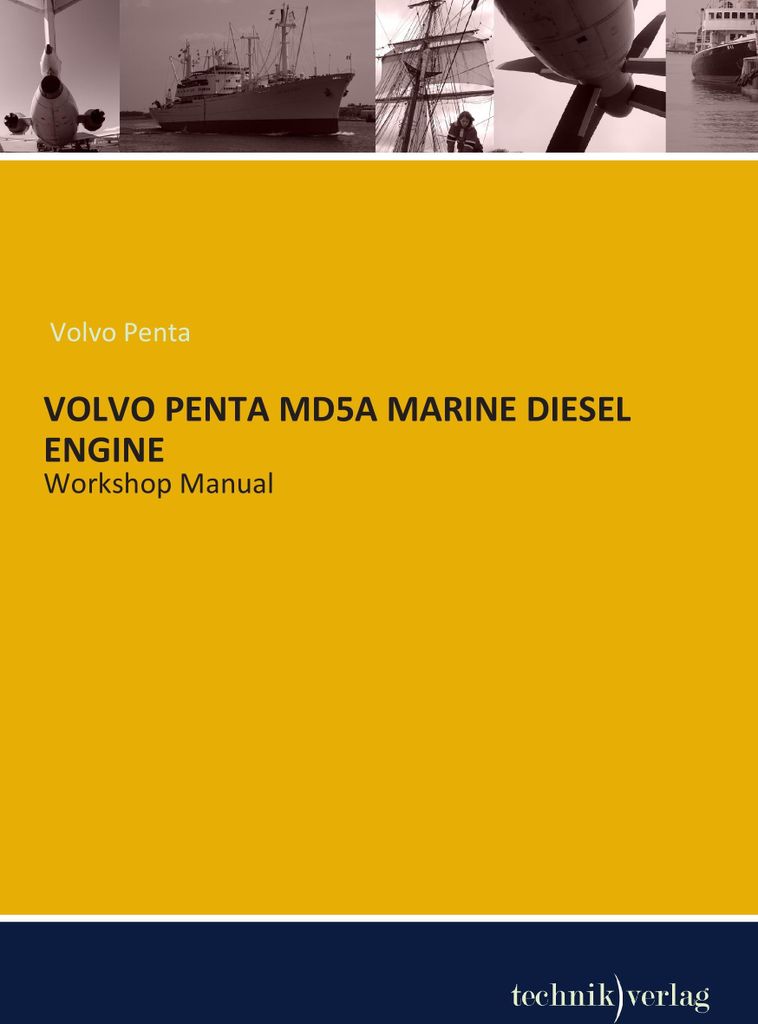 Volvo Penta Md5A Marine Diesel Engine