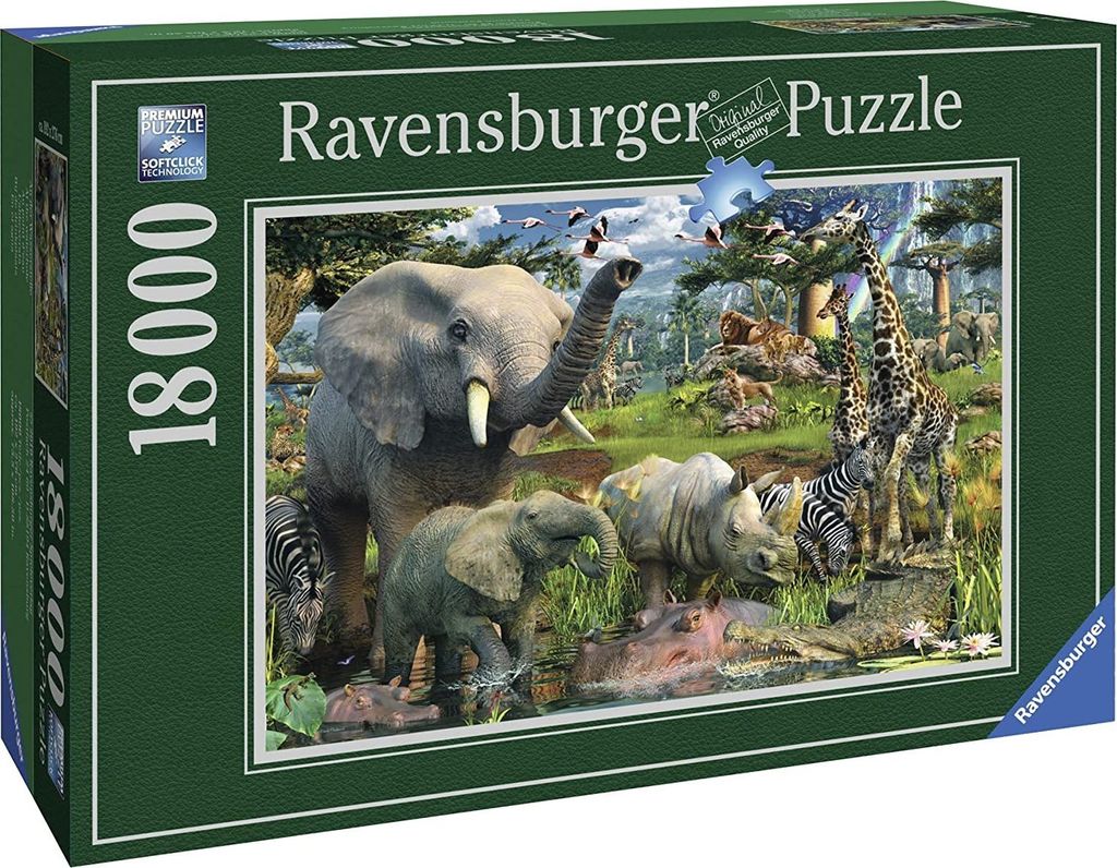 Ravensburger Puzzle 18000 At The Waterhole 16+ Produktbild 