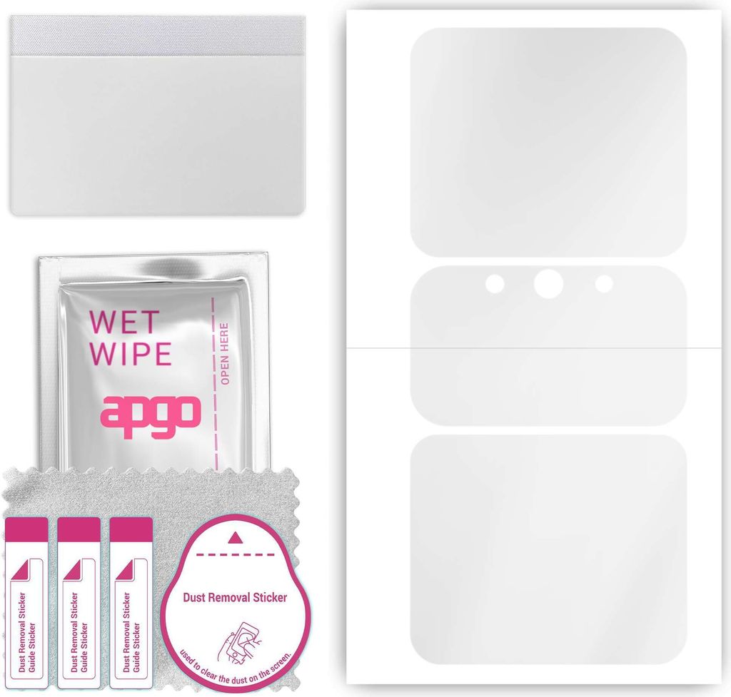 apgo Rückseite Schutzfolie, klar, kompatibel mit Lenovo Legion 2 Pro, Hinten Hydrogel-Displayschutzfolie mit Positionierhilfe, kratzfest, einfache...